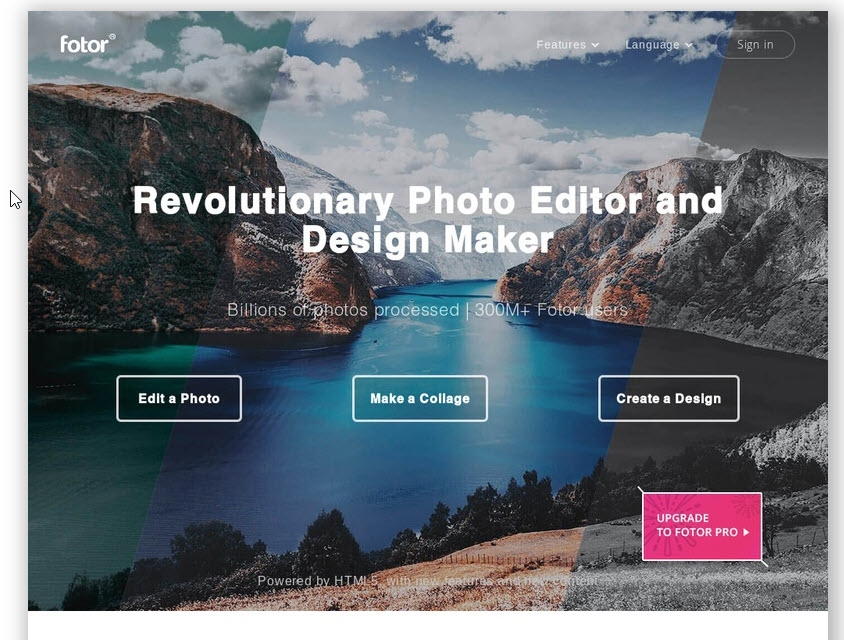 Top 6 des éditeurs gratuits de retouche photo en ligne 5 fotor_editeur_photo_gratuit