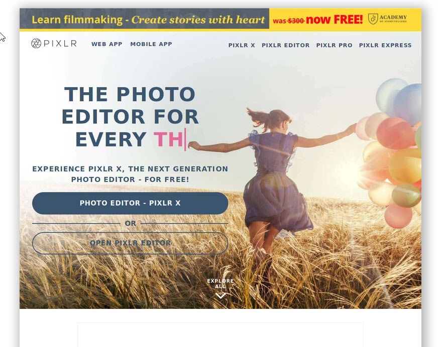Top 6 des éditeurs gratuits de retouche photo en ligne 4 pixlr_editeur_photo_en_ligne