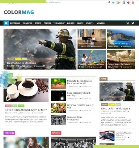 ColorMag est l'un des meilleurs thèmes WordPress gratuits pour cette année.