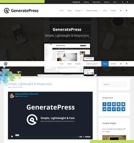 C'est l'un des meilleurs thèmes WordPress gratuits pour cette année.