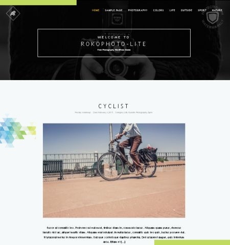 RokoPhoto Lite est l'un des meilleurs thèmes WordPress gratuits pour cette année.