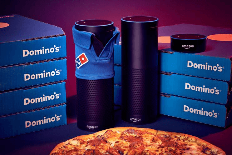 Marketing digital, les tendances 2021 7 Marketing digital : commander une pizza via avec Alexa est possible.