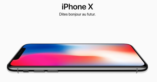 image d'un iphone X