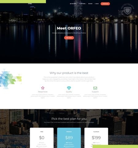 Meilleurs thèmes WordPress, WordPress, les meilleurs thèmes gratuits 2019